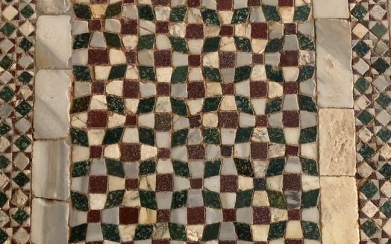 Ca d oro pavimenti in mosaici di marmo