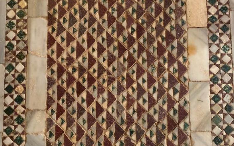 Ca d oro pavimenti in mosaici di marmo