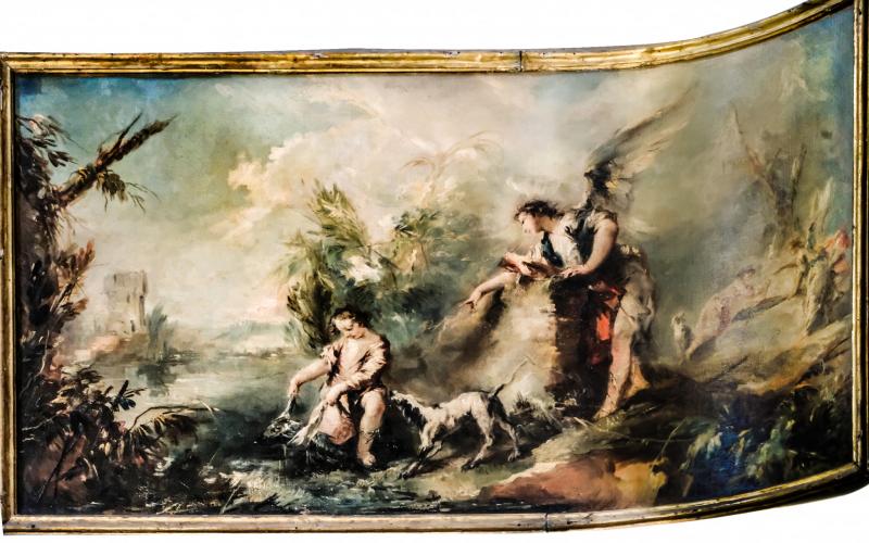Dipinti nella chiesa dell'arcangelo raffaele a Venezia