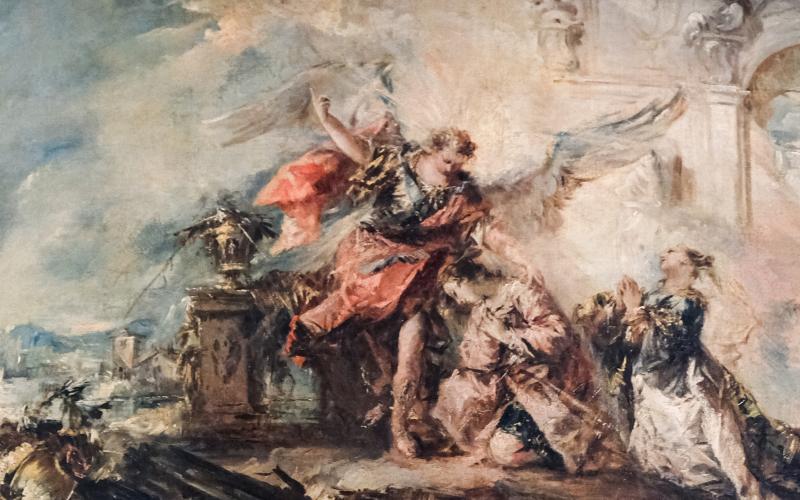 Dipinti all'interno della Chiesa di San Raffaele Arcangelo a Venezia