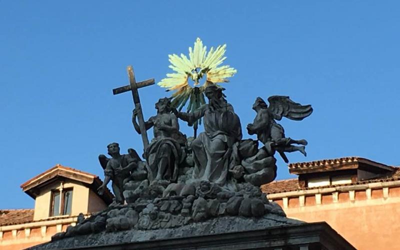 Chiostro del convento dei Frari a Venezia