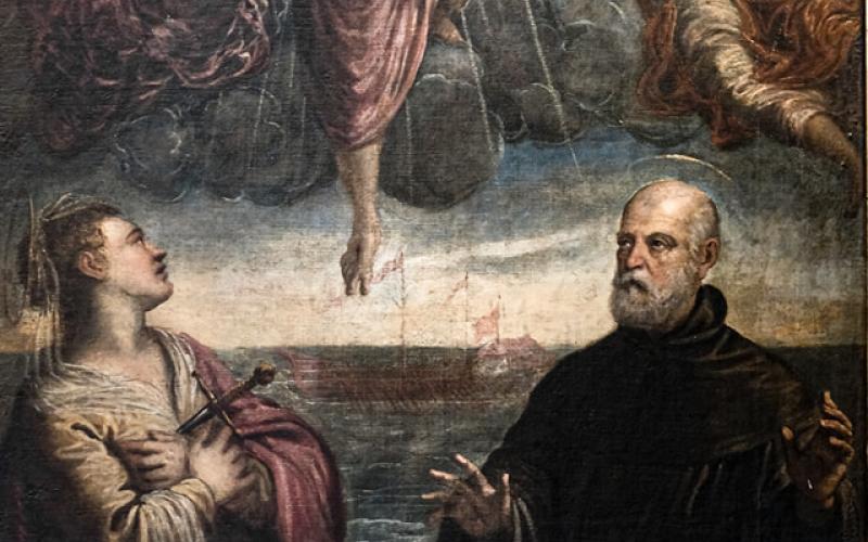 chiesa santa maria del giglio, tintoretto