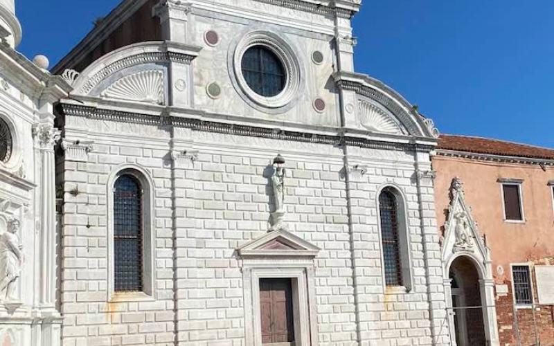 Chiesa di San Michele in Isola cimitero, Venezia facciata chiesa