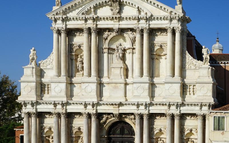 Canal Grande, la Chiesa degli Scalzi, Venezia