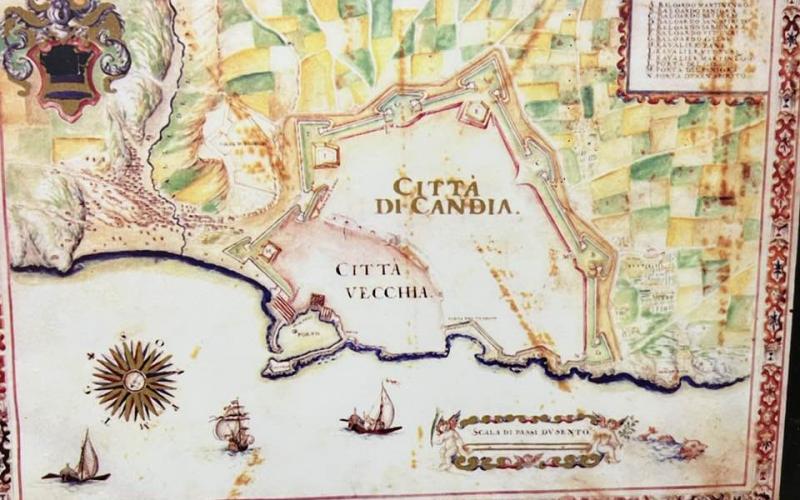 Fortezza veneziana a Candia, oggi Heraclion