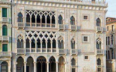 Ca' d'oro, Venezia, la facciata